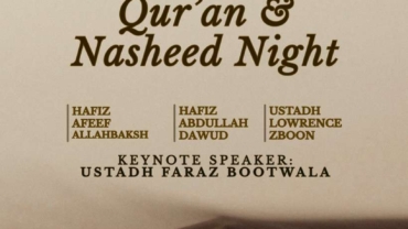 Quran and Nasheed Night